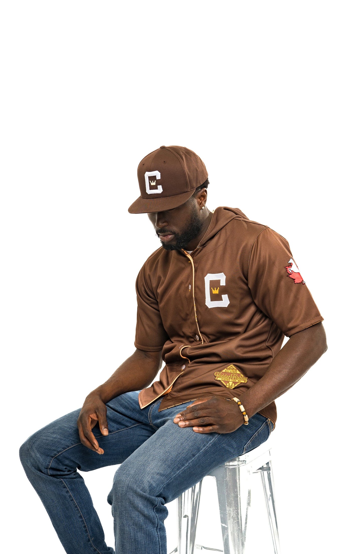 Chatham All Stars Reversible Jersey - Chocolate/Cream