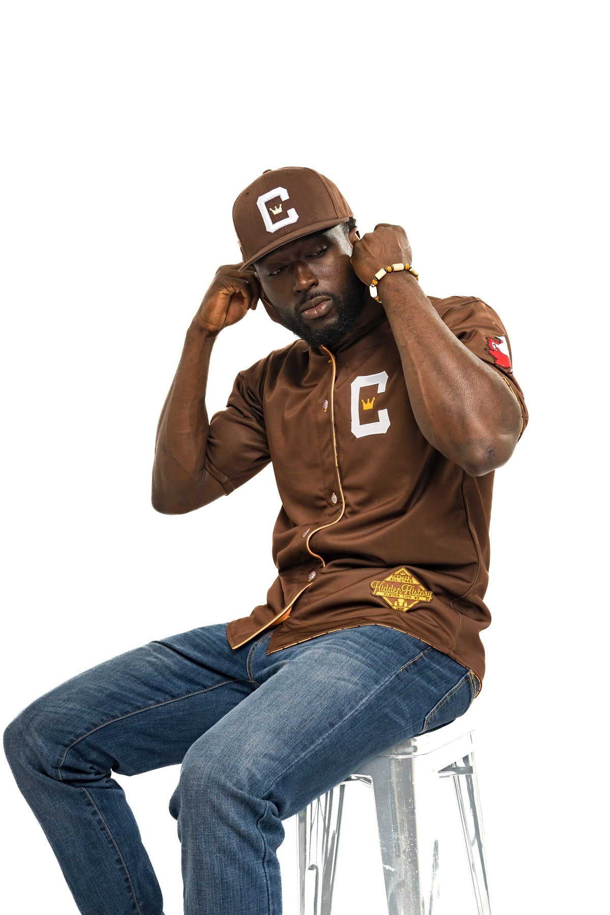 Chatham All Stars Crown Snapback - Brown