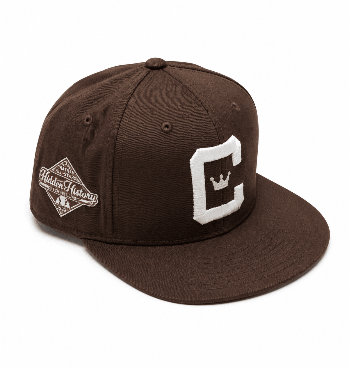 Chatham All Stars Crown Snapback - Brown