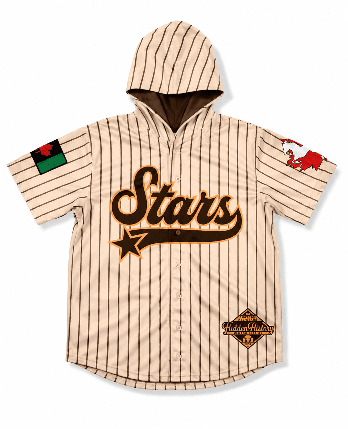Chatham All Stars Reversible Jersey - Chocolate/Cream